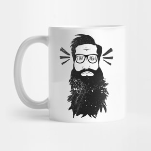 STAY HIGH BEARD GLASSES Mug